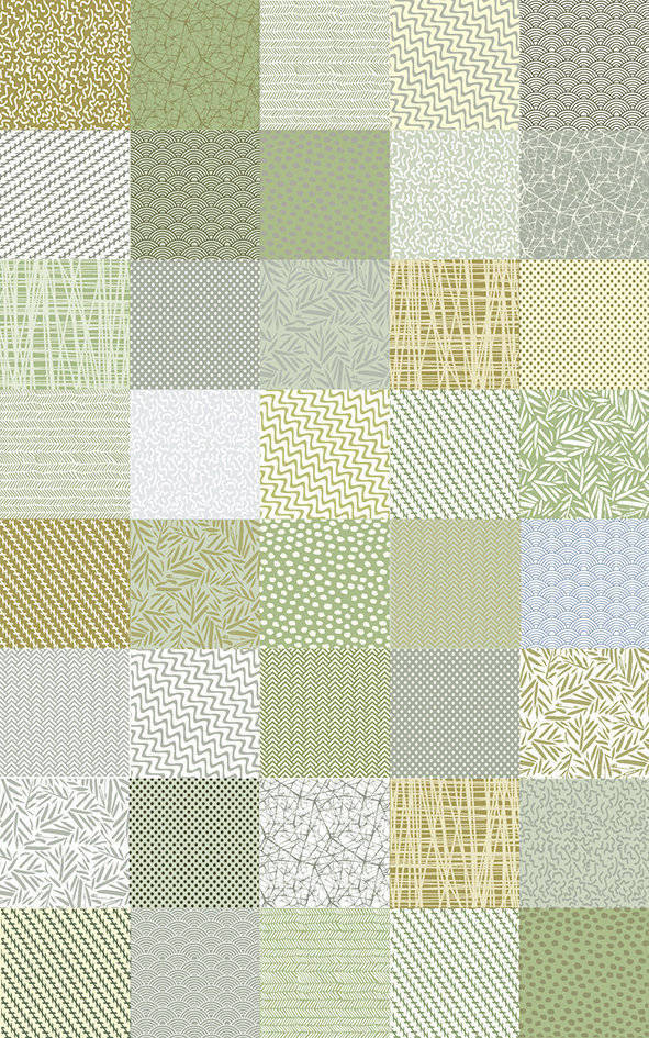 UNO 25X40 RAINBOW GREEN